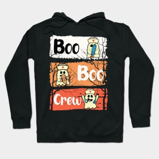 Boo Boo Crew Nurse Shirts Halloween Nurse Shirts for Women Hoodie